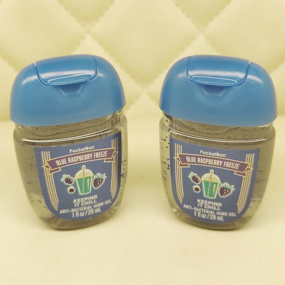Blue Raspberry Freeze Pocketbac Hand Sanitizer 2 Pack
